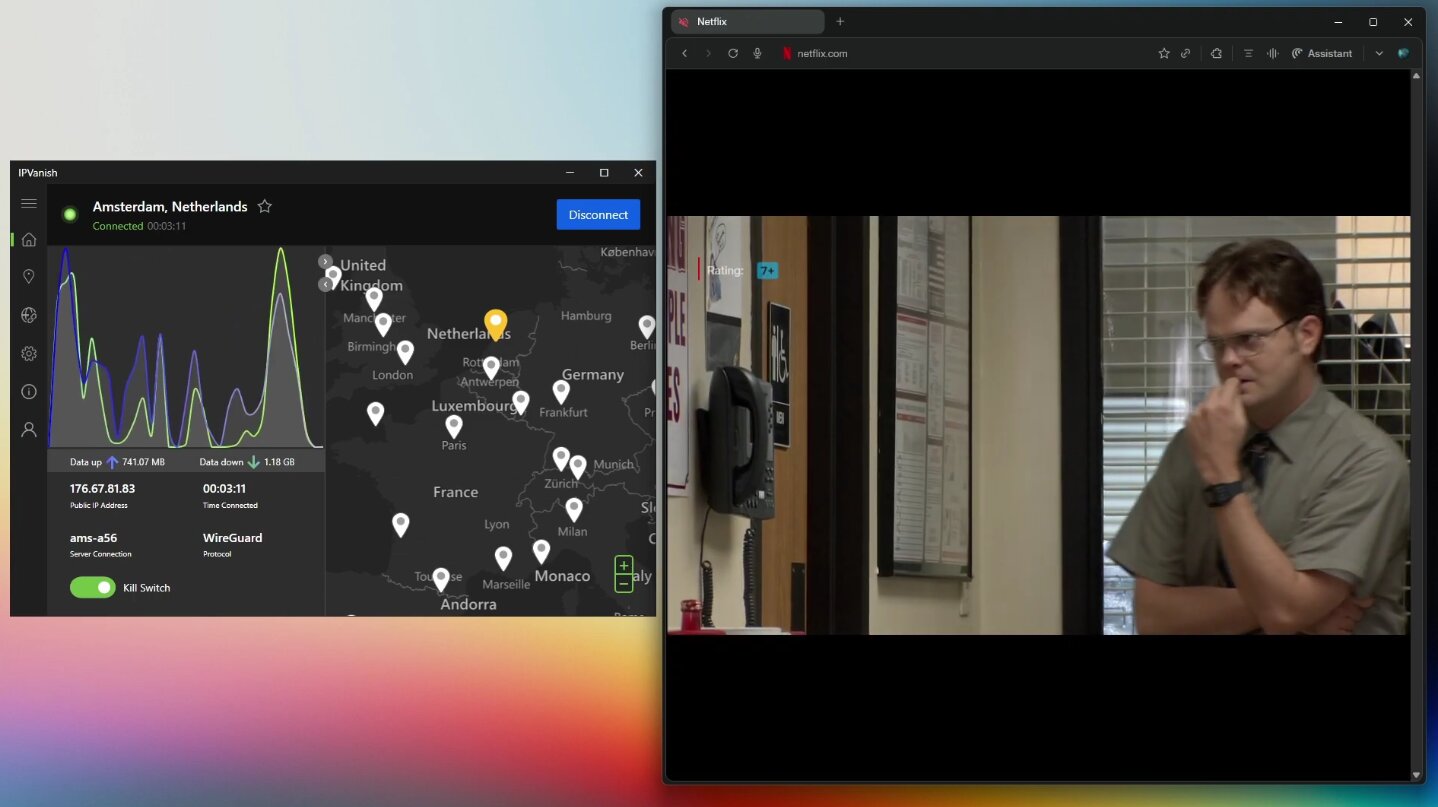 IPVanish for streaming