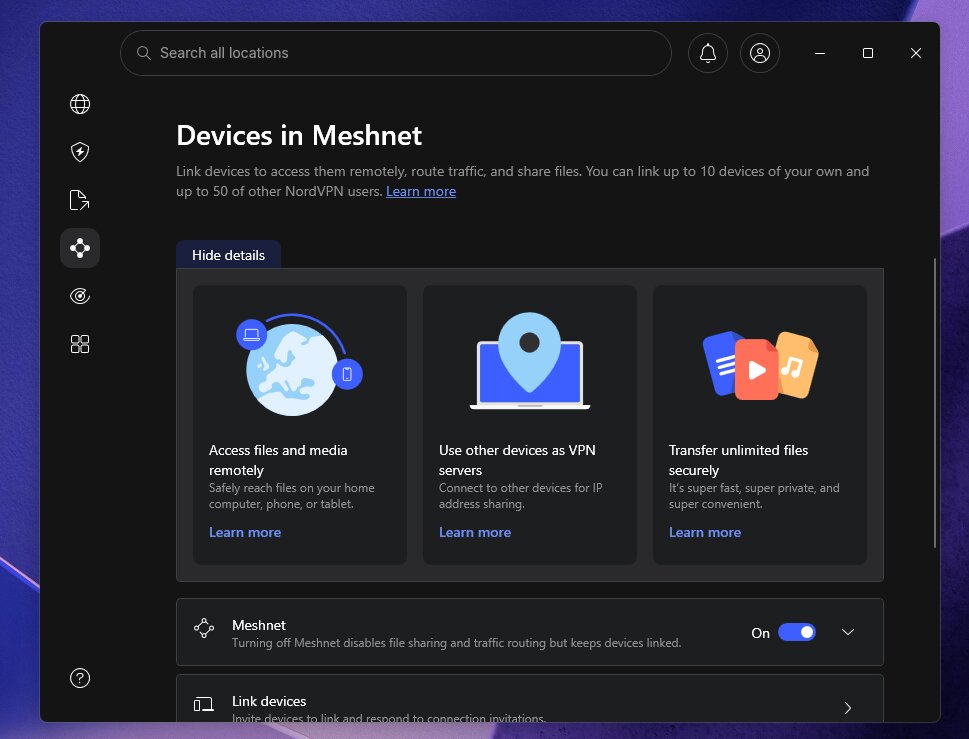 NordVPN Meshnet
