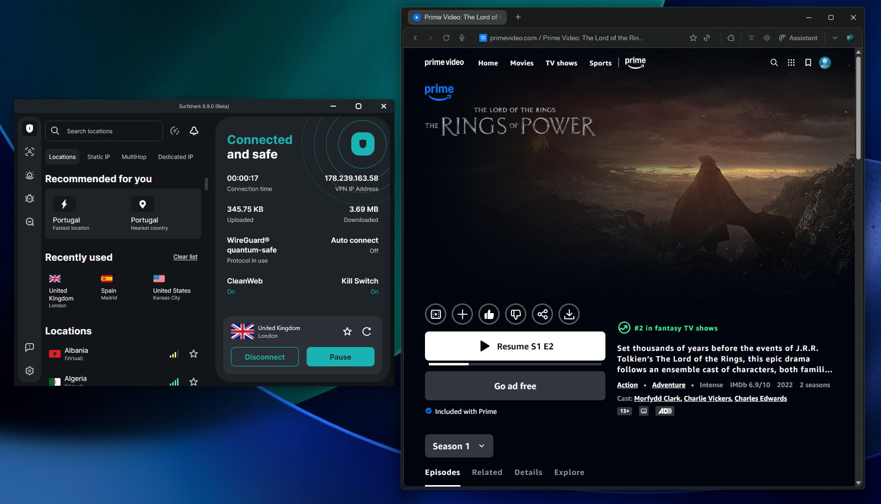 Best VPN for Amazon Prime Video