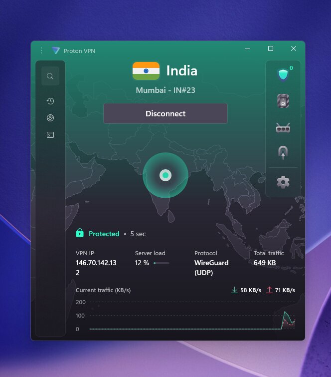 Proton VPN Best for Privacy in India
