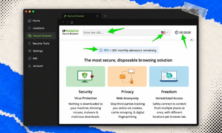 IPVanish Secure Browser