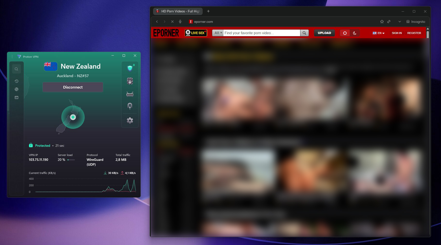 Proton VPN How to Unblock ePorner in Australia 