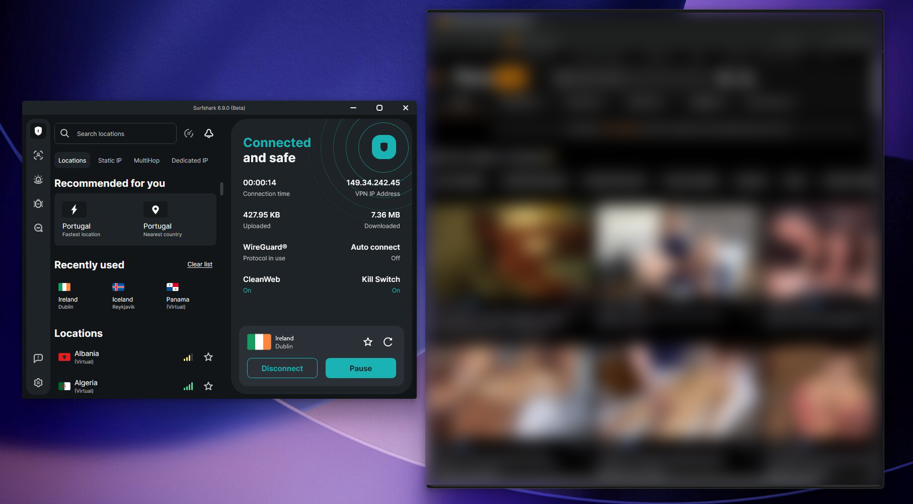 Surfshark Best VPN for Porn