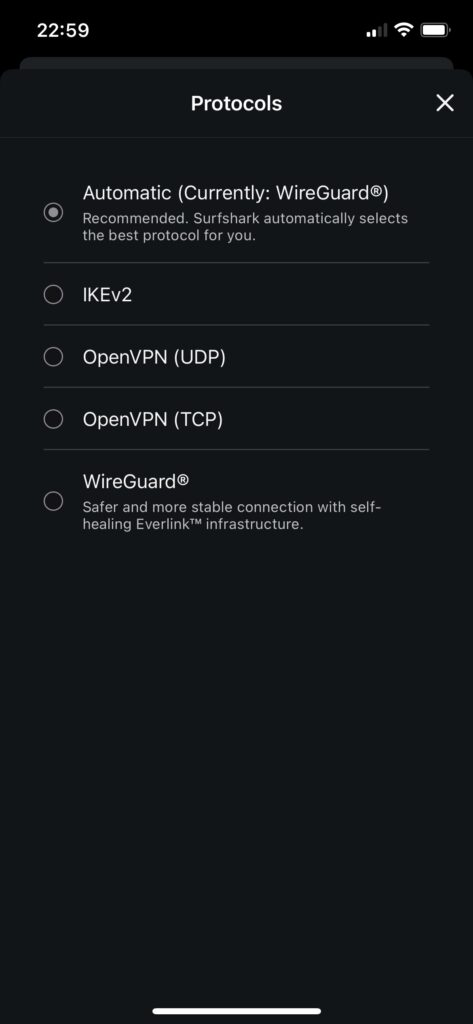 Surfshark Best VPN for iPhone