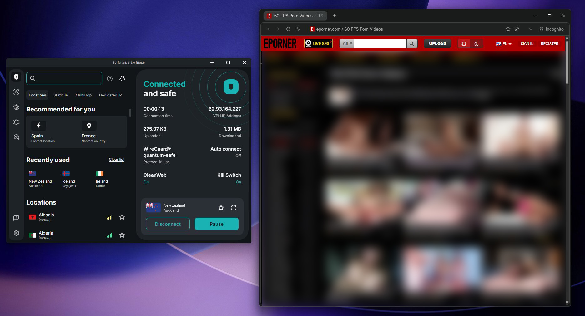 Surfshark How to Unblock ePorner in Australia