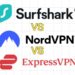 Surfshark vs ExpressVPN vs NordVPN