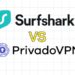 Surfshark vs PrivadoVPN